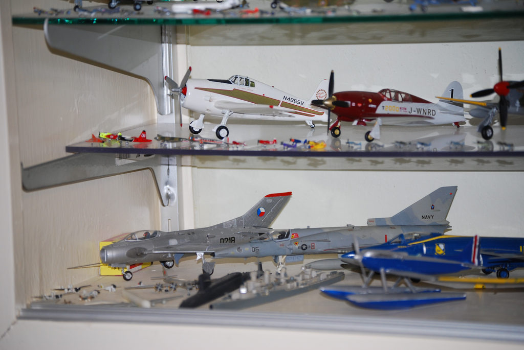 plane models by Bill Abbott